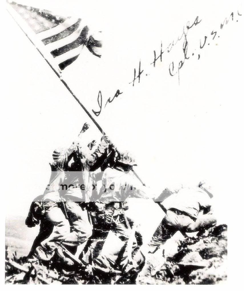 Ira Hayes Autograph Photo by brett50 Photobucket